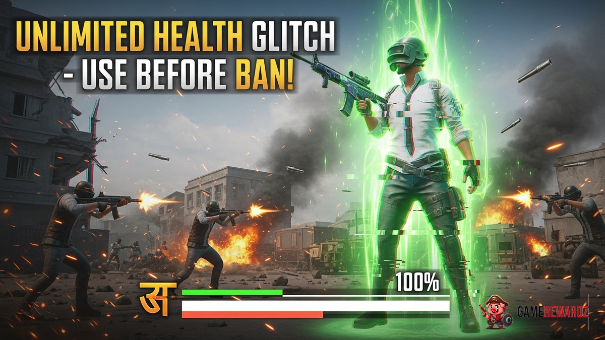 This Crazy BGMI Glitch Gives You Unlimited Health – Use It Before The Ban!